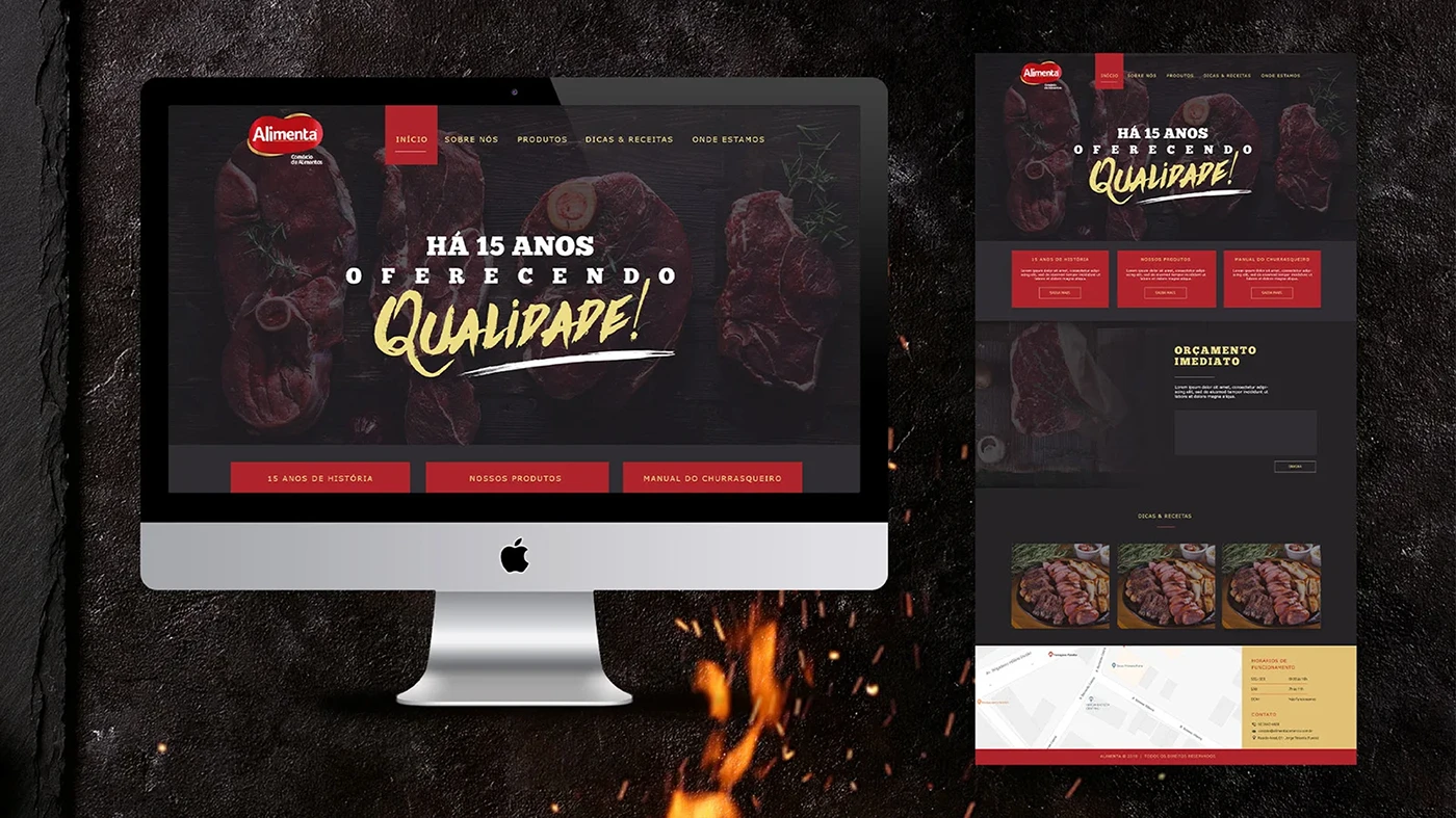 AliMenta — Rebranding, Gestão de Marca e Website — imagem 4