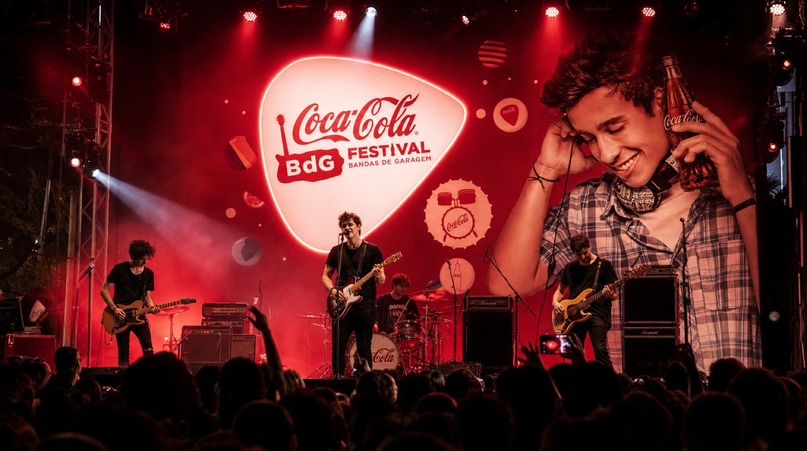 Palco ao vivo BdG
