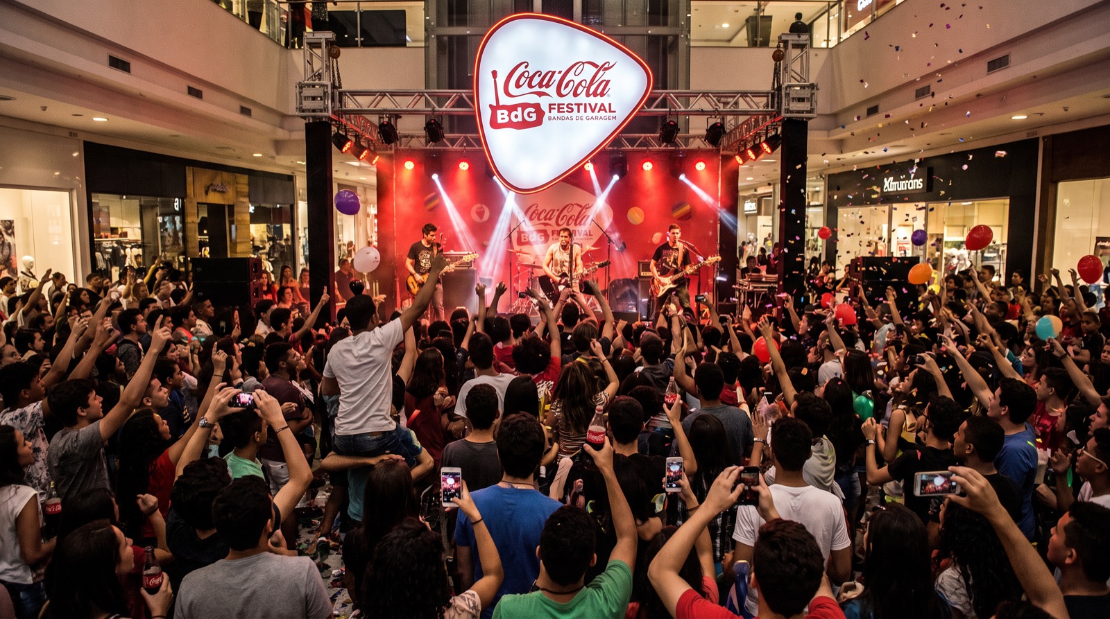 Público no Coca-Cola BdG Festival